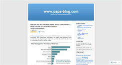 Desktop Screenshot of papa-blog.com